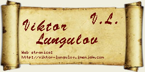 Viktor Lungulov vizit kartica